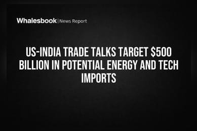 US-India Trade Talks Target $500 Billion in Potential Energy and Tech Imports