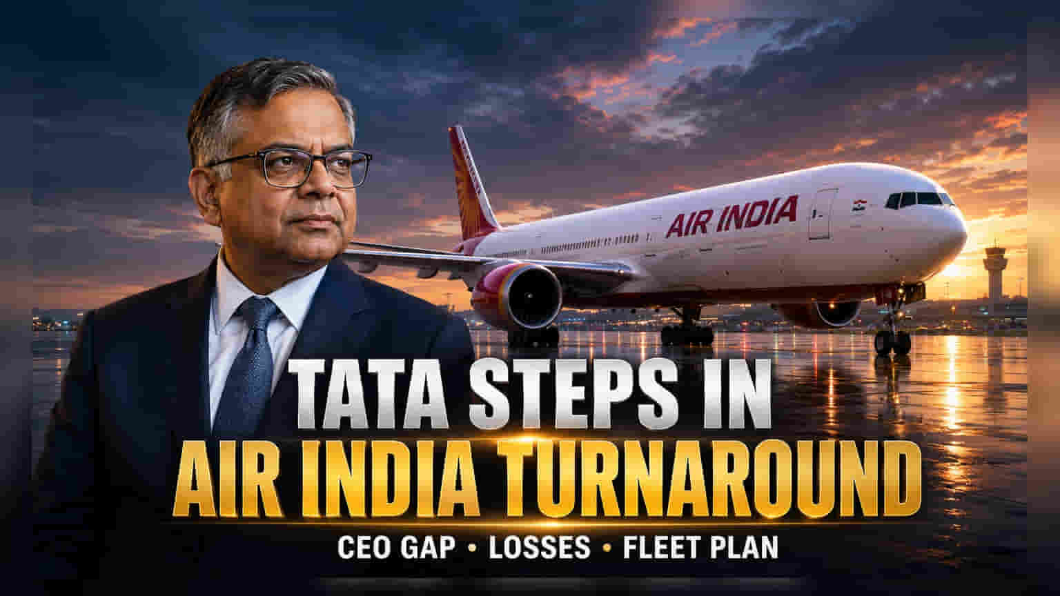 Air India: क्या टाटा चेयरमैन खुद संभालेंगे कमान? CEO की तलाश जारी, भारी नुकसान का साया