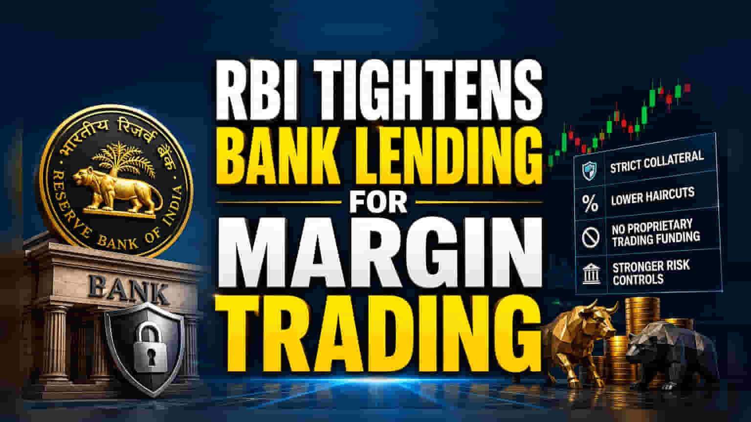 RBI Tightens Bank Loans to Brokers to Curb Margin Risk