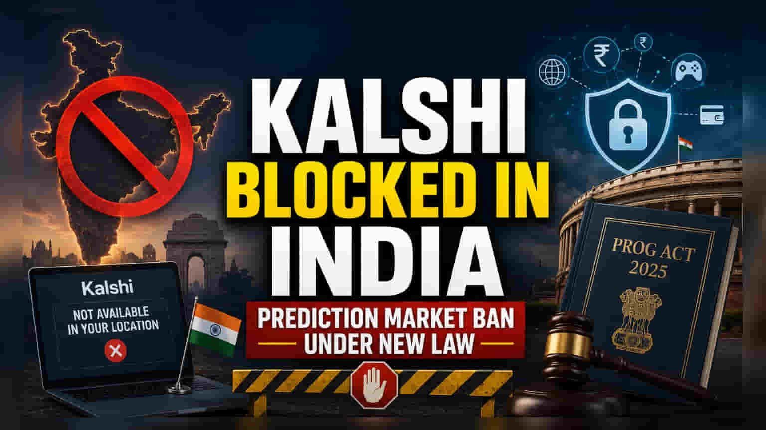 Kalshi का भारत में बैन: ऑनलाइन गेमिंग कानून के एक्शन में अब Prediction Markets