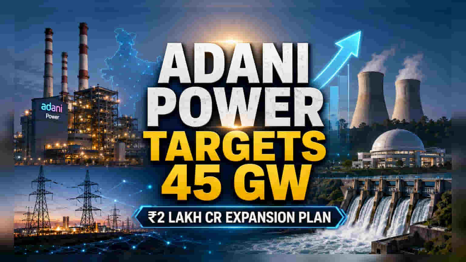 Adani Power: ₹2 లక్షల కోట్లతో 45 GW సామర్థ్యం వైపు దూసుకుపోతున్న అదానీ పవర్!