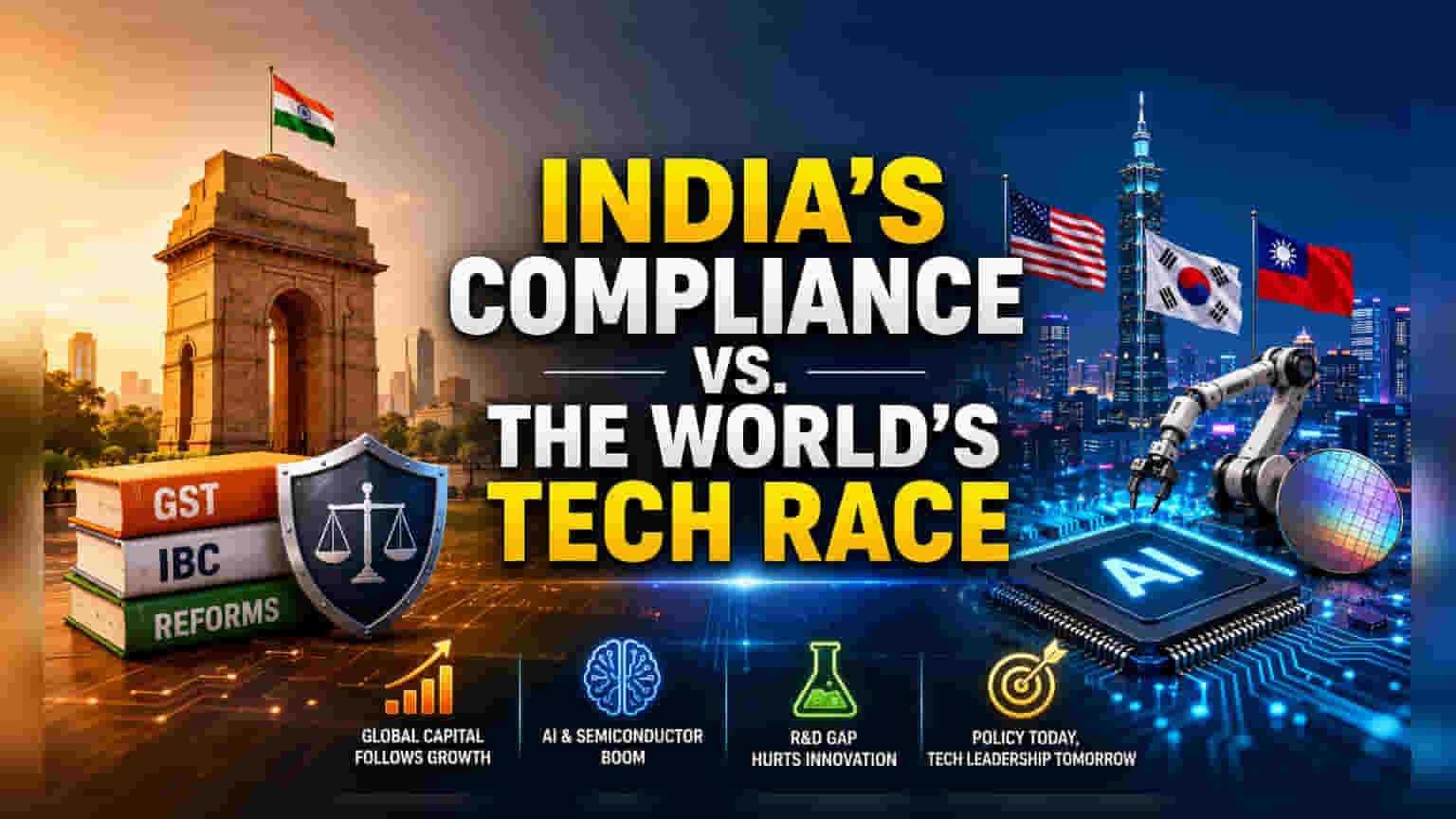 India's Compliance Focus vs. Global Tech Surge: The Investor View