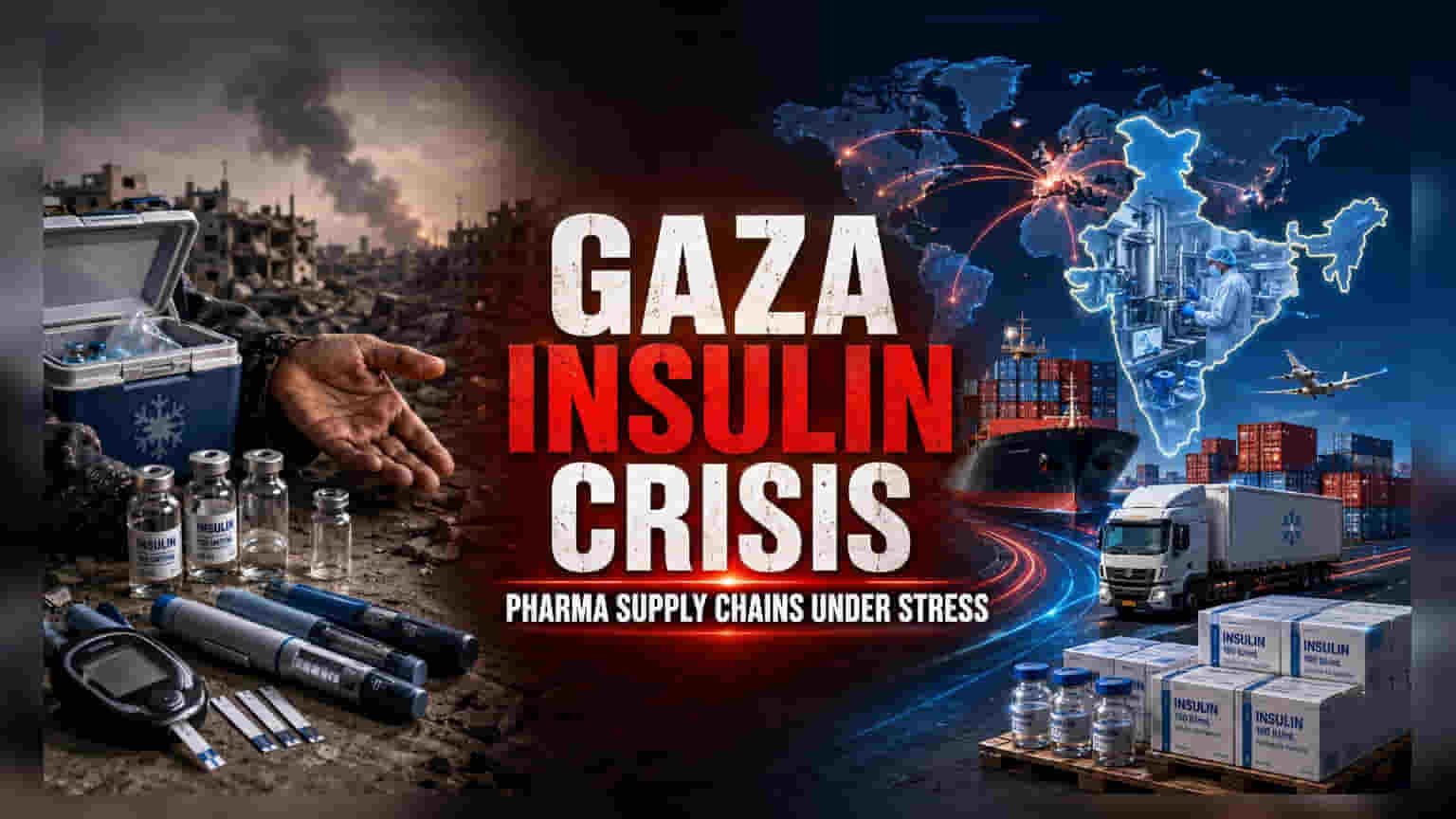 Gaza Insulin Shortage Highlights Global Pharma Supply Chain Risks