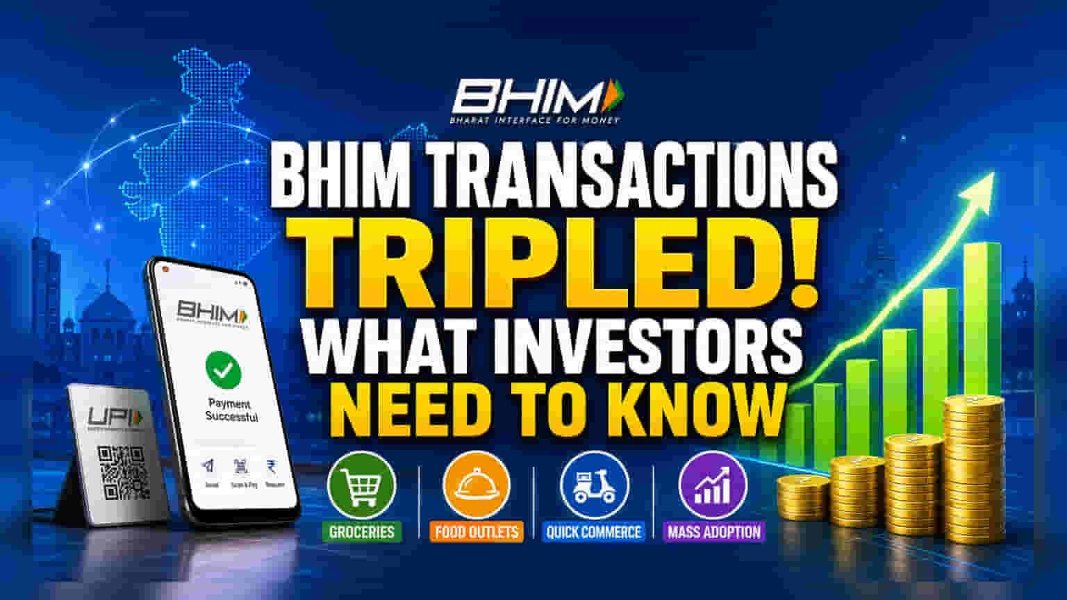 BHIM App Transactions Triple to 244 Million in May 2026