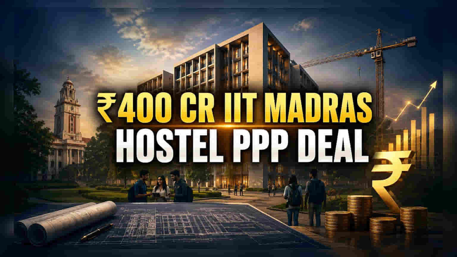 IIT மெட்ராஸில் 1,800 படுக்கை வசதி: Elevate Campuses-க்கு ₹400 கோடி ஒப்பந்தம்!