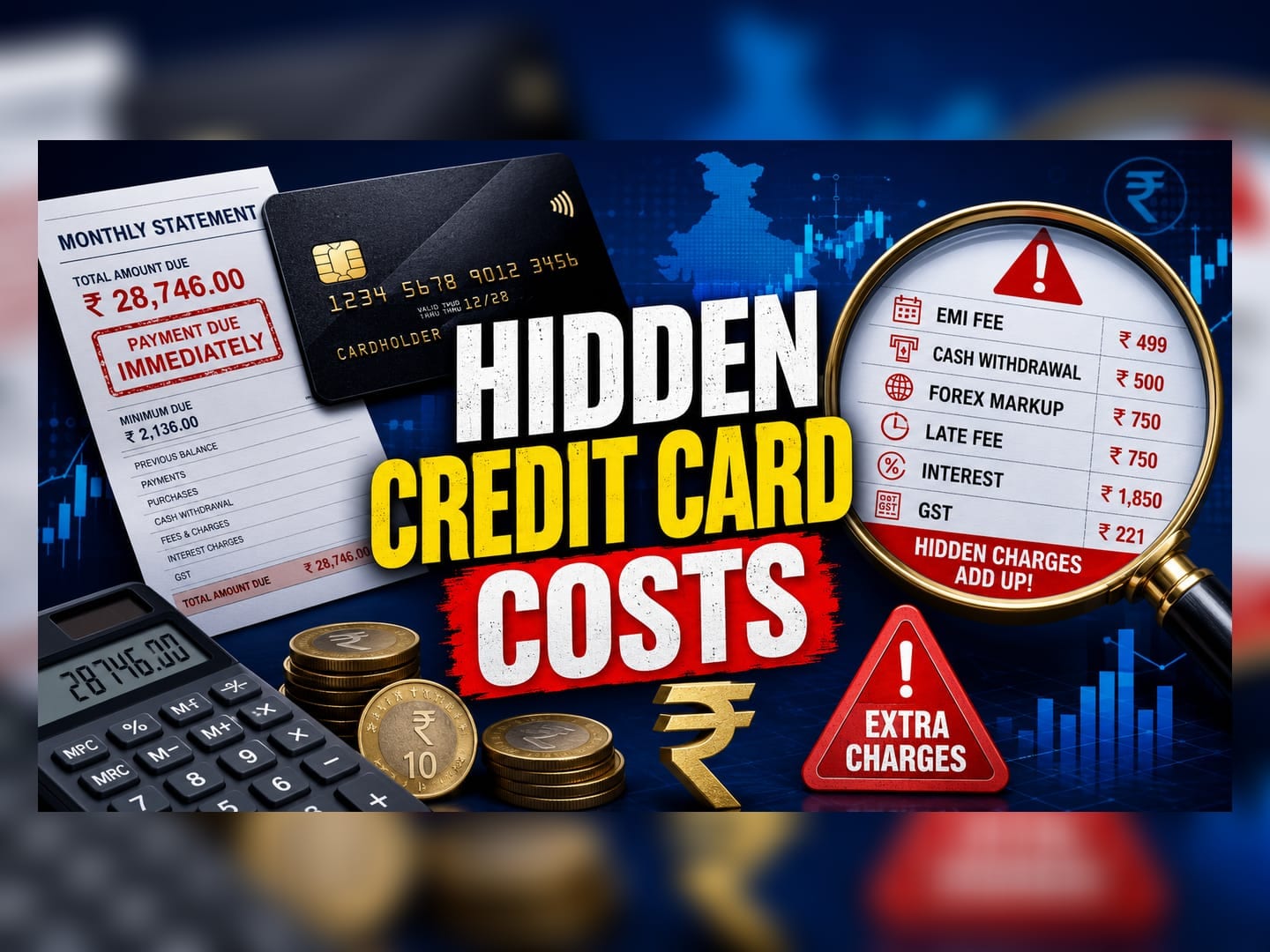 Hidden Credit Card Fees: How They Impact Your Monthly Savings