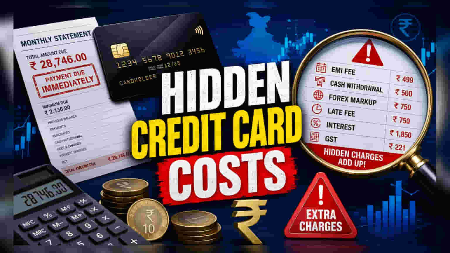 Hidden Credit Card Fees: How They Impact Your Monthly Savings