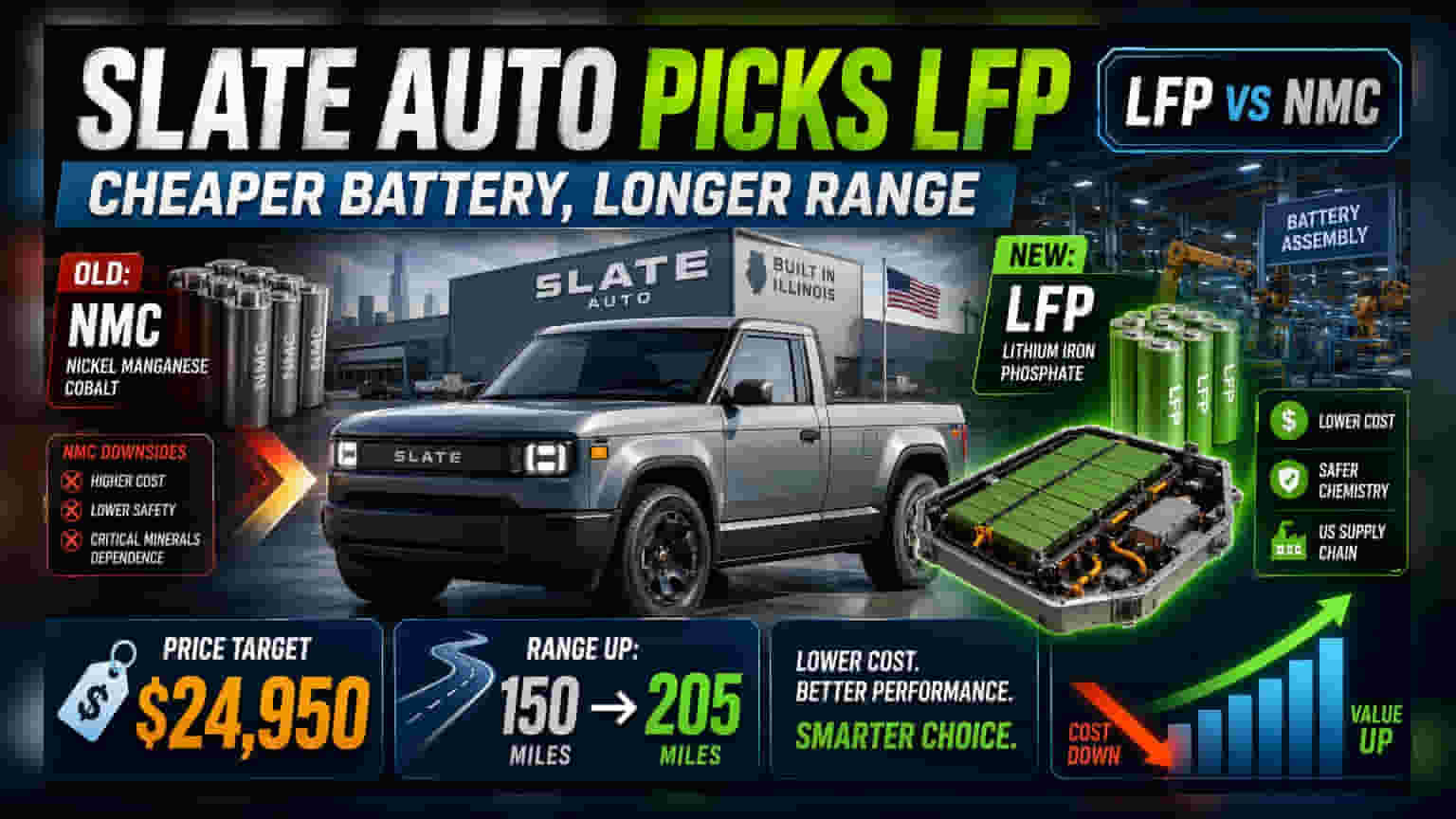 Slate Auto EV Truck: చౌక బ్యాటరీలతో దూసుకువస్తున్న స్లేట్ ఆటో.. ధర ₹24,950 కే!