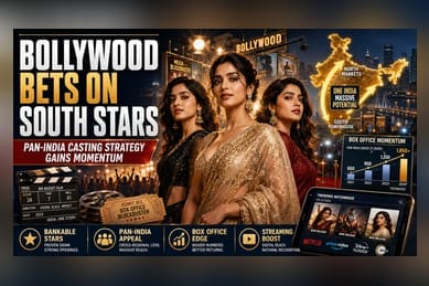 Bollywood Shift: Studios Increasingly Casting South Indian Stars