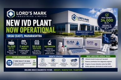 Lord's Mark Industries Opens New Vasai IVD Facility Ahead Of Schedule