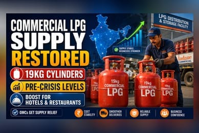 India Restores Commercial LPG Supply to Pre-Crisis Levels