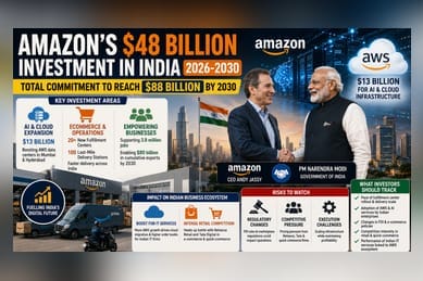 Amazon to Invest $48 Billion in India by 2030 to Boost AI and Cloud
