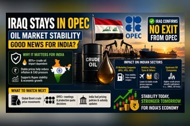 Iraq Stays In OPEC, Reducing Global Oil Market Uncertainty