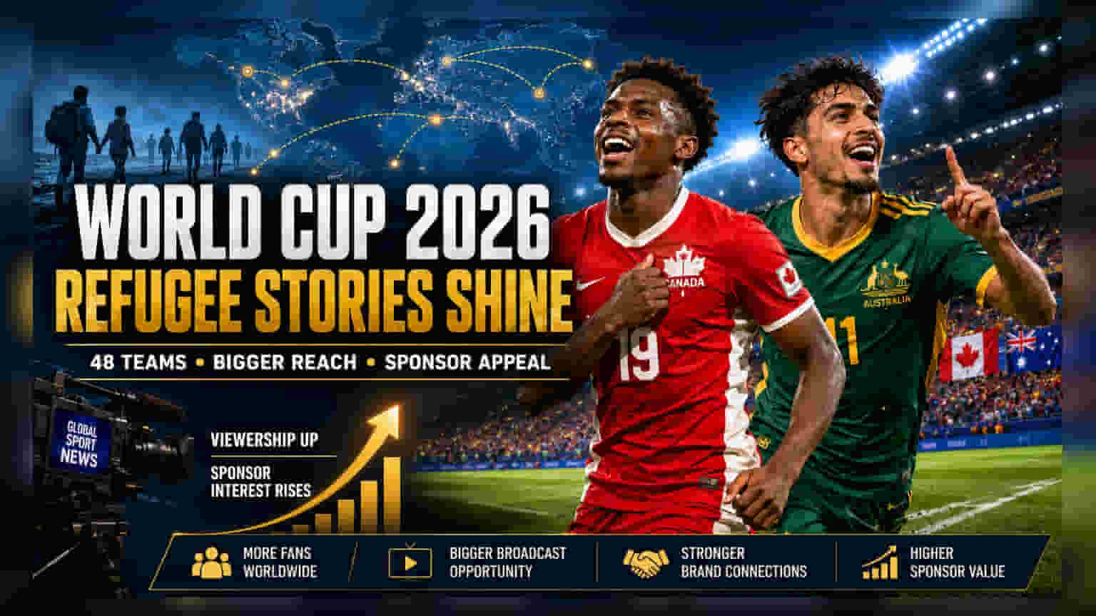 2026 FIFA World Cup: Refugee Stories Fuel Brand Value