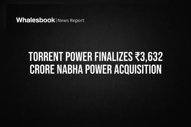 Torrent Power Finalizes ₹3,632 Crore Nabha Power Acquisition