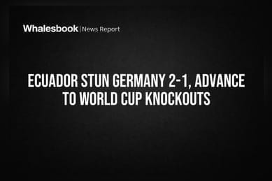 Ecuador Stun Germany 2-1, Advance to World Cup Knockouts