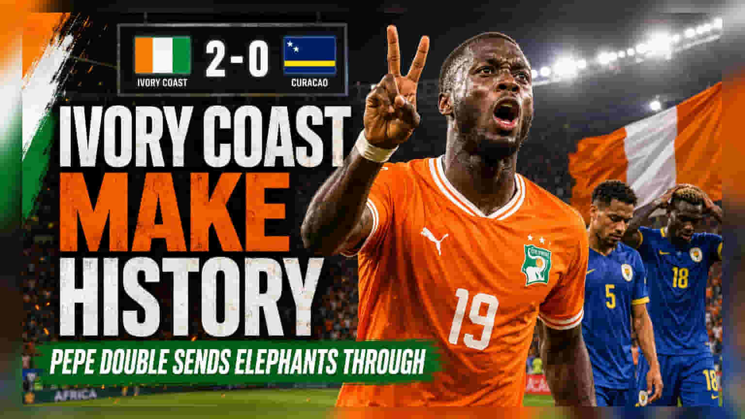 Ivory Coast World Cup: ऐतिहासिक विजय! कोटे डी'आयव्होरने मारली 'नॉकआऊट' फेरीत बाजी