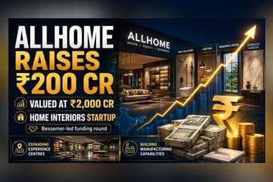 AllHome Secures ₹200 Crore Funding at ₹2,000 Crore Valuation