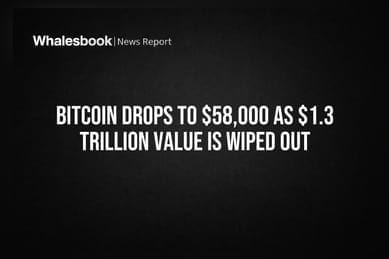 Bitcoin Drops to $58,000 as $1.3 Trillion Value Is Wiped Out