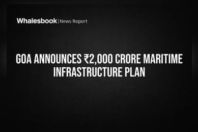 Goa Announces ₹2,000 Crore Maritime Infrastructure Plan