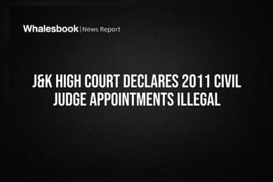 J&K High Court Declares 2011 Civil Judge Appointments Illegal