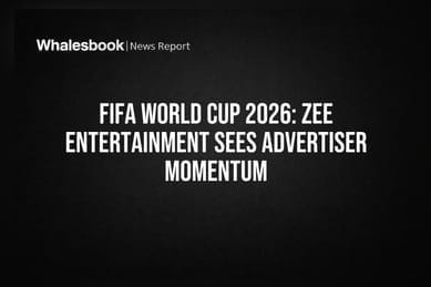 FIFA World Cup 2026: Zee Entertainment Sees Advertiser Momentum