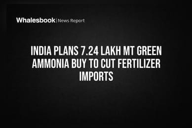 India Plans 7.24 Lakh MT Green Ammonia Buy to Cut Fertilizer Imports