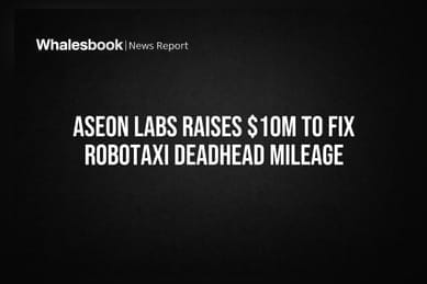 Aseon Labs Raises $10M to Fix Robotaxi Deadhead Mileage