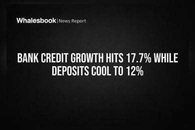 Bank Credit Growth Hits 17.7% While Deposits Cool to 12%