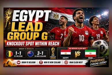 Egypt Targets World Cup Knockout Phase in Group G