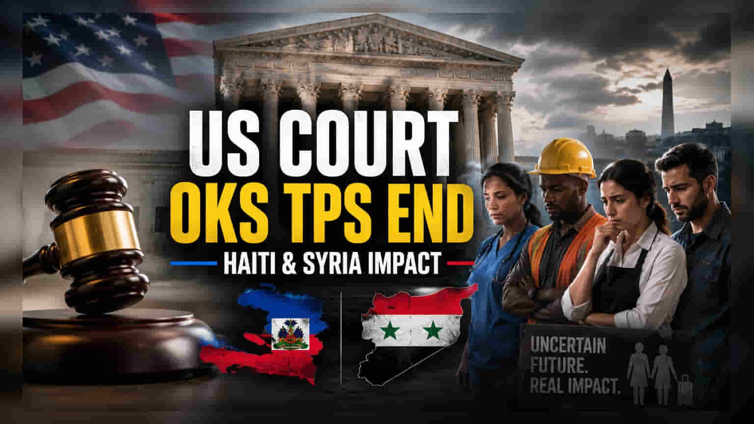US Supreme Court Allows Ending TPS for Haitians, Syrians