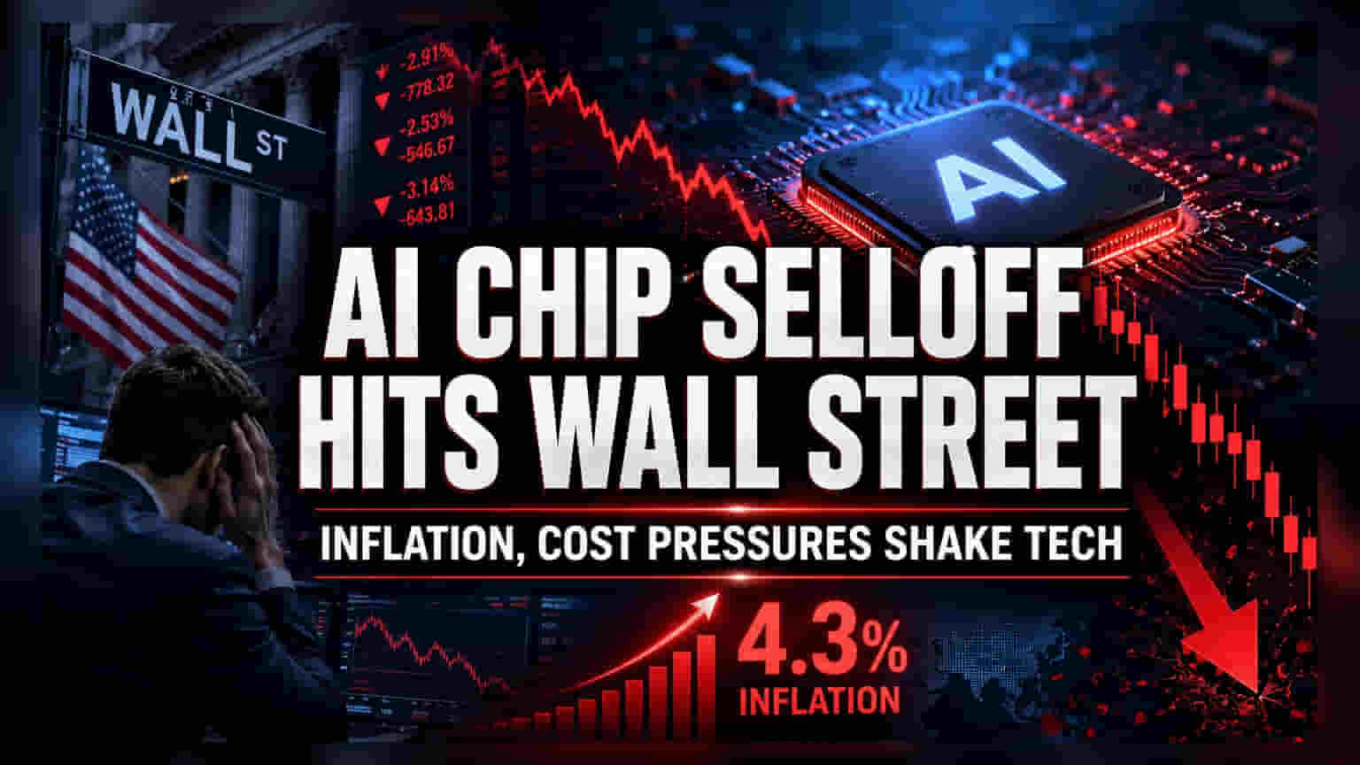 US Stock Market: AI ਚਿੱਪਾਂ 'ਚ ਗਿਰਾਵਟ, ਨਿਵੇਸ਼ਕਾਂ 'ਚ ਚਿੰਤਾ ਦਾ ਮਾਹੌਲ