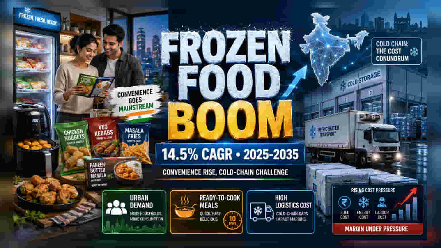 India's Frozen Food Market Poised for 14.5% Annual Growth