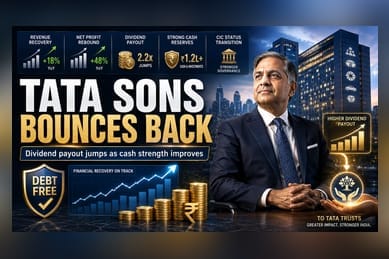 Tata Sons FY26 Profit Hits ₹32,000 Crore, Dividends Double
