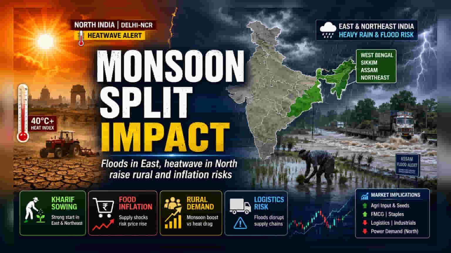 Monsoon Update: निवेशक कर रहे ग्रामीण मांग पर पैनी नजर