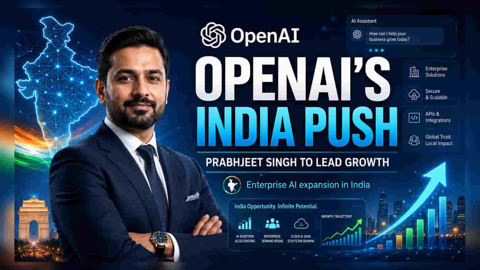 OpenAI का बड़ा दांव: पूर्व Uber एग्जीक्यूटिव Prabhjeet Singh बने इंडिया के नए MD