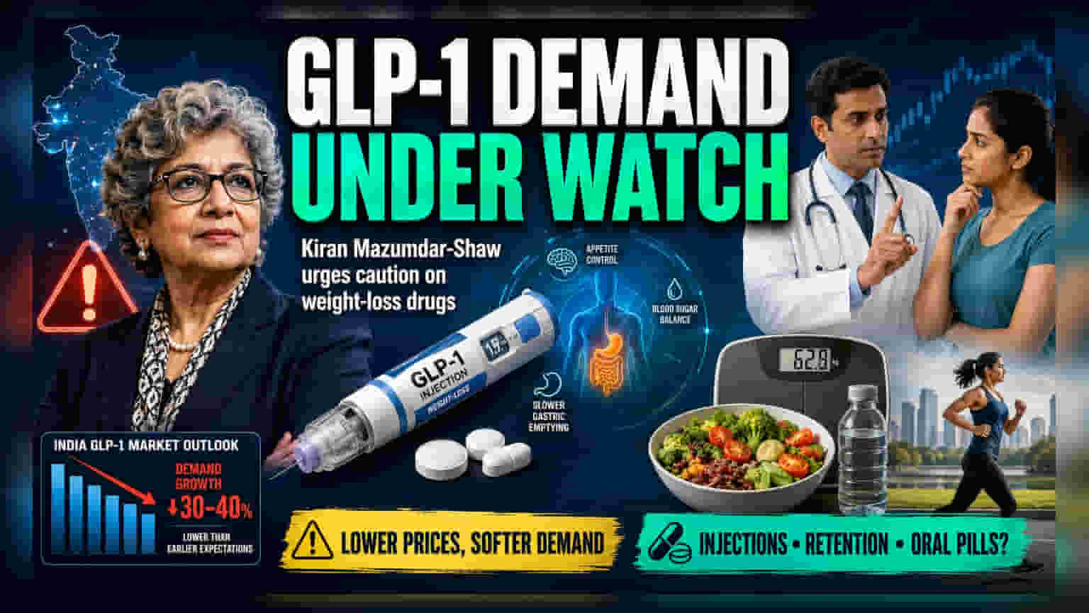Biocon எச்சரிக்கை: GLP-1 மருந்துகள் ஆபத்தானவையா? Zerodha CEO-வின் அதிர்ச்சி ரிப்போர்ட்!