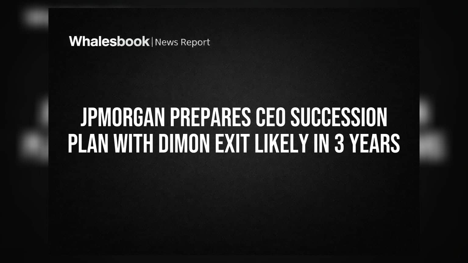 JPMorgan Chase: सीईओ जेमी डायमन पायउतार होणार? उत्तराधिकारी रेसमध्ये कोण?