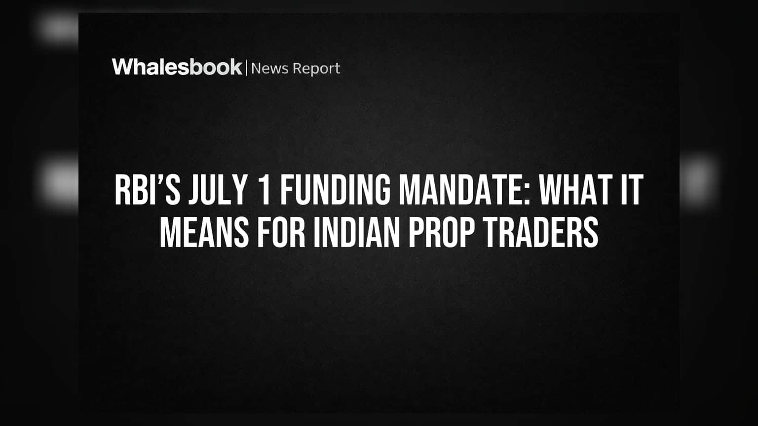 RBI కీలక నిర్ణయం: జూలై 1 నుంచి మారనున్న క్యాపిటల్ మార్కెట్ నిధుల నిబంధనలు
