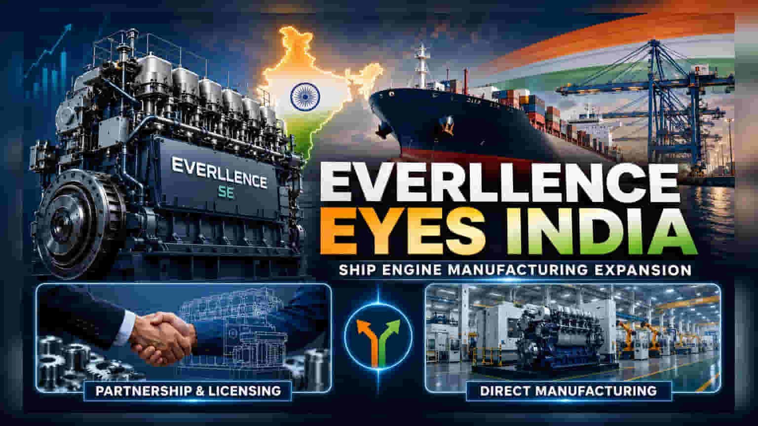 Everllence SE: ஜெர்மன் நிறுவனம் இந்தியாவில் கப்பல் என்ஜின் உற்பத்திக்கு தயார்!