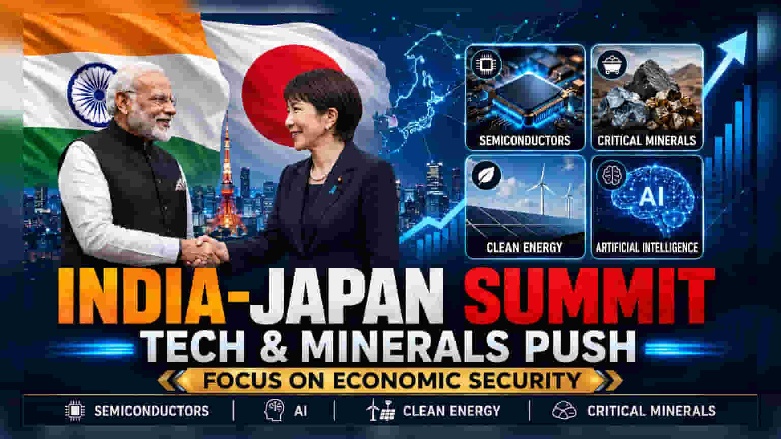 India-Japan Summit: Focus on Semiconductors and Mineral Ties