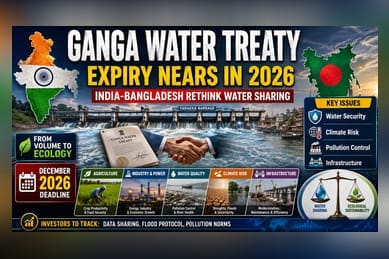 Ganga Water Treaty Renewal: Why 2026 Negotiation Matters