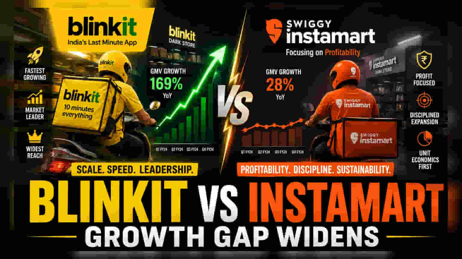 Blinkit vs Swiggy Instamart: JM Financial கணிப்பில் Blinkit முன்னிலை!