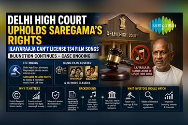 Saregama India Retains Copyright Control In Case Against Ilaiyaraaja