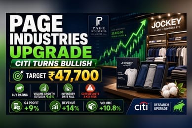 Citi Upgrades Page Industries to Buy, Sets Rs 47,700 Target