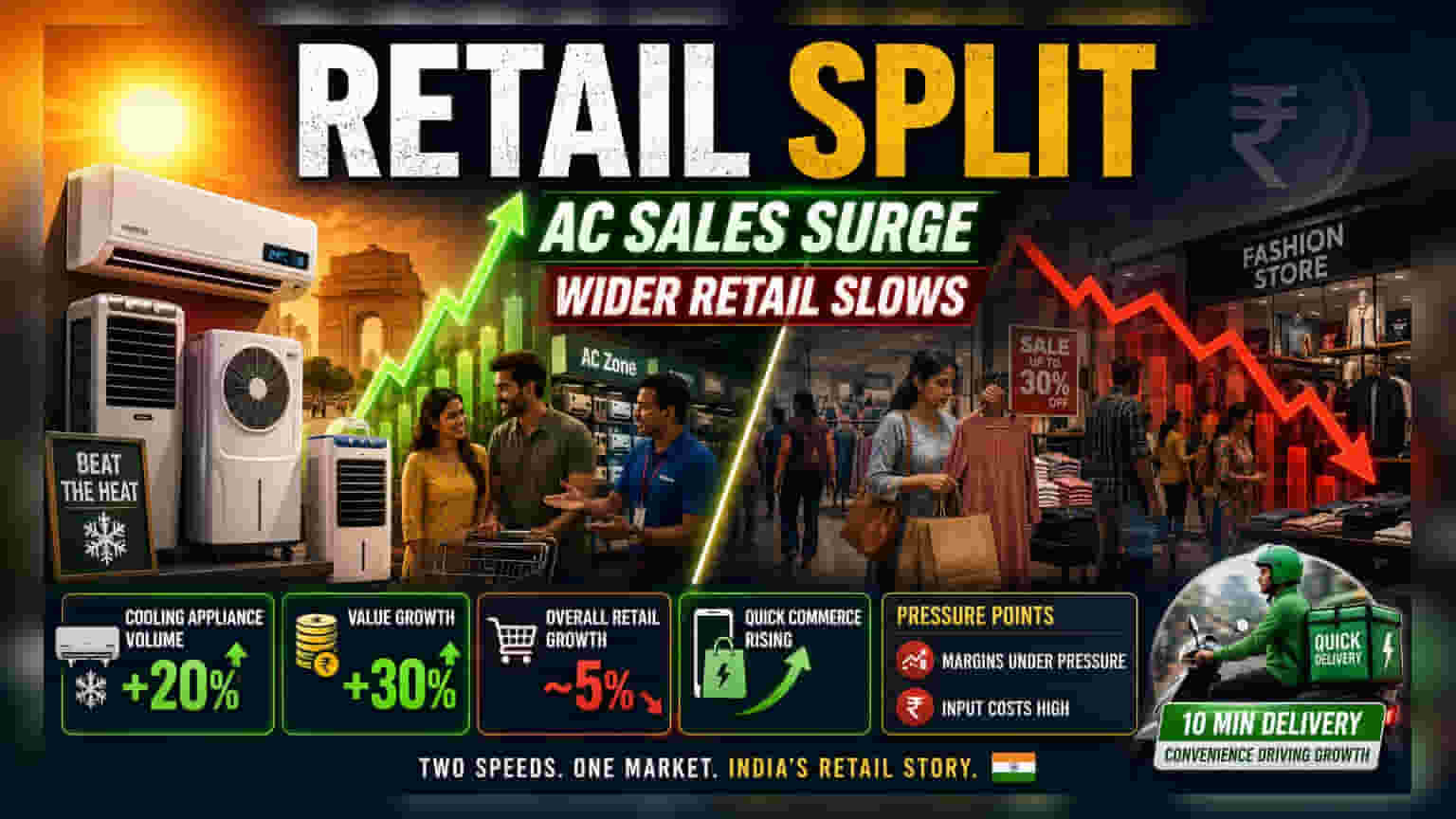 AC Sales Surge 30% Amid Heatwave As Retail Faces Margin Pressure