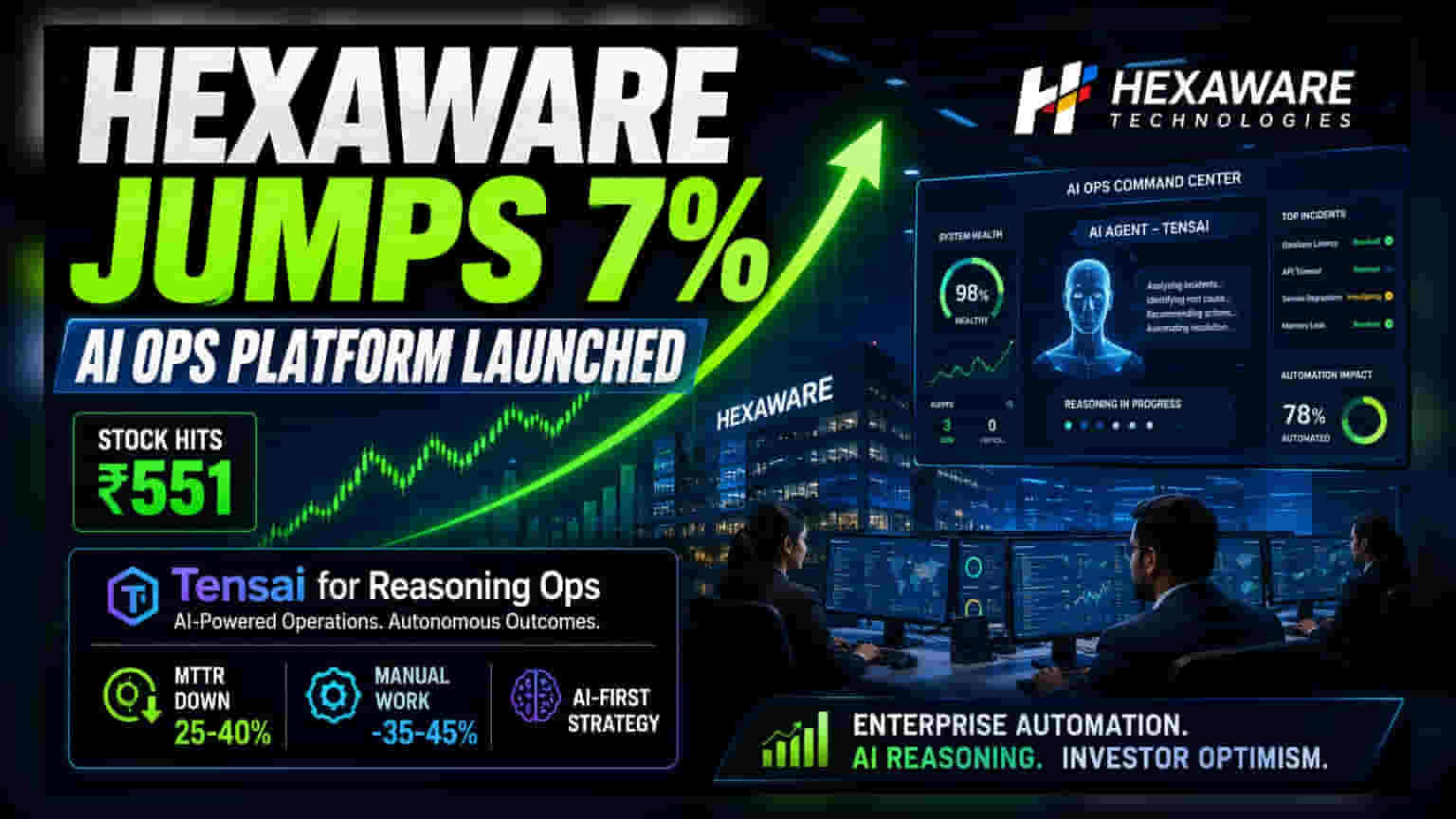 Hexaware Technologies Shares Jump 7% After AI Platform Launch