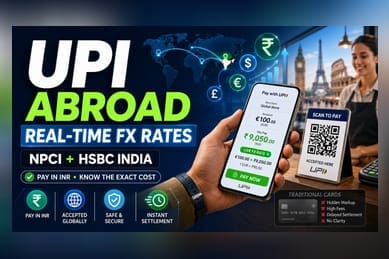 NPCI, HSBC India Launch Real-Time UPI FX For Travelers