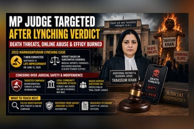 Narmadapuram Judge Faces Threats After Convicting 7 In 2022 Lynching Case