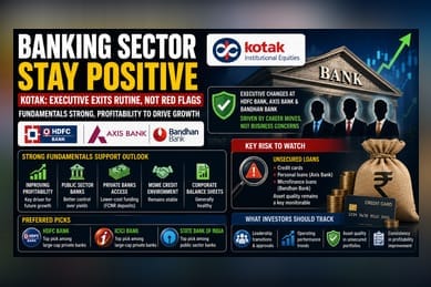 Banking Sector Stays Resilient Amid Leadership Changes: Kotak